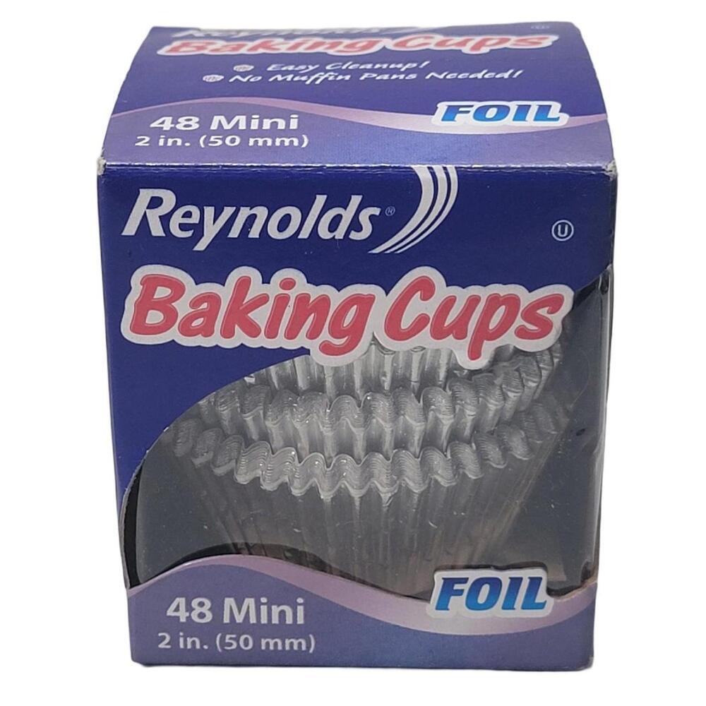 Reynolds Baking Cups Foil Mini 2-Inch 48 Ct